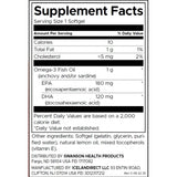 Swanson Omega 3 Fish Oil Lemon Flavor Softgels 150 Count Dietary Supplement Supports Heart Health - Feel You