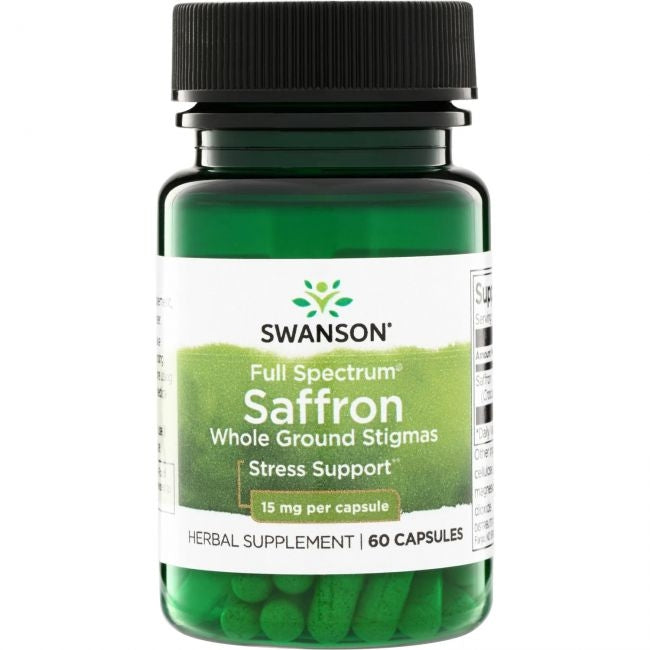 Swanson Saffron full spectrum - 60 capsules - Feel You