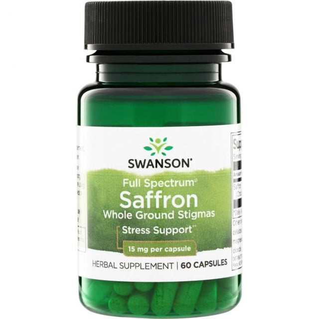 Swanson Saffron full spectrum - 60 capsules - Feel You