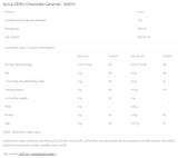 Syrup Zero - Chocolate Caramel - 500 мл - Feel You