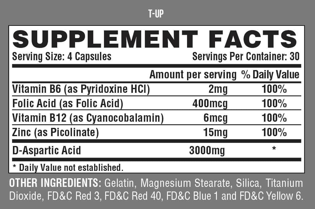 T-UP Black - 120 капсули - Feel You