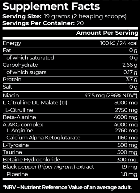 PHARMIC RESEARCH Stim Free - TNT - 380 g