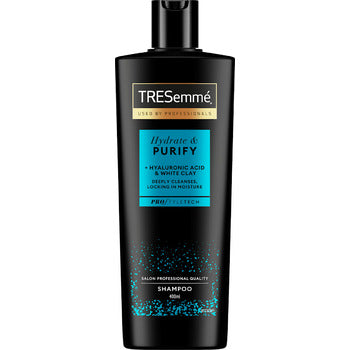 TRESemmé - Purify & Hydrate Shampoo - Cleansing shampoo for oily hair - 400ml - Feel You
