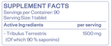 TRIBULUS MAX 1500 mg - 90 Tablets - Feel You