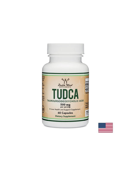TUDCA (Tauroursodeoxycholic acid) / Тауроурсодезоксихолова киселина, 500 mg, 60 капсули Double Wood - Feel You