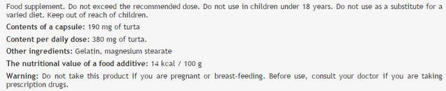 Tagetes 190 mg - 100 капсули - Feel You