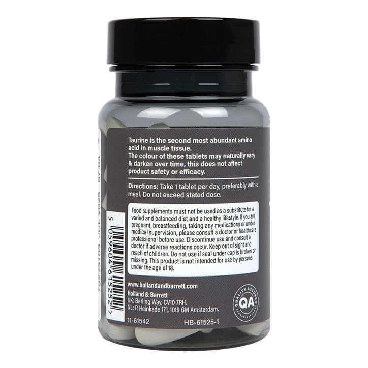 Таурин (Taurine) 500мг 50 таблетки, H&B - Feel You