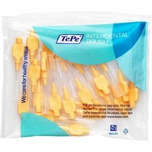 TePe - Interdental Brush Extra Soft (0.45 mm orange 25 pcs) - Very fine interdental brushes - Feel You