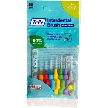 TePe - Interdental Brush Original Mixed Pack ( 8 pcs ) - Mix of interdental brushes - Feel You