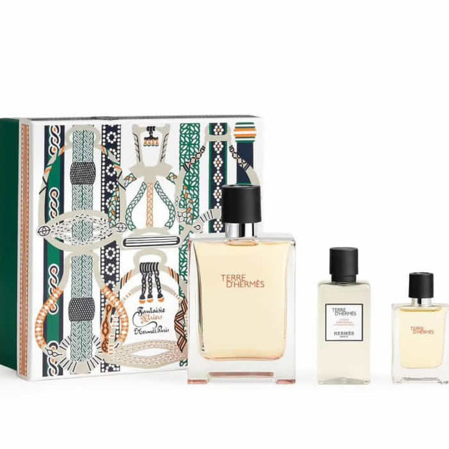 Terre D'Hermes Eau De Toilette Spray 100ml Set 3 Pieces - Feel You