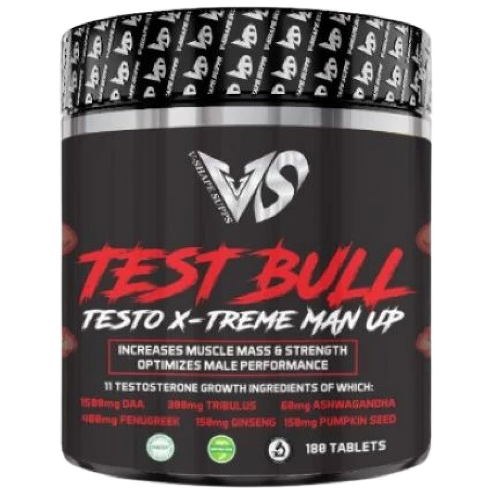 Test Bull | Testo X-Treme Man Up - 180 Таблетки - Feel You