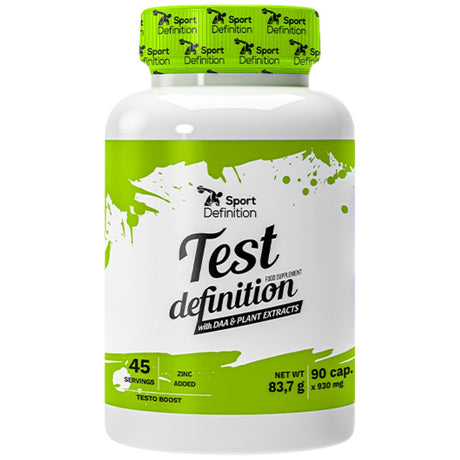 Test Definition | with DAA, Tribulus, Zinc & Magnesium - 90 капсули - Feel You
