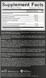 Testo-Bol | with Nettle Root & Ashwagandha KSM-66 - 120 капсули - Feel You