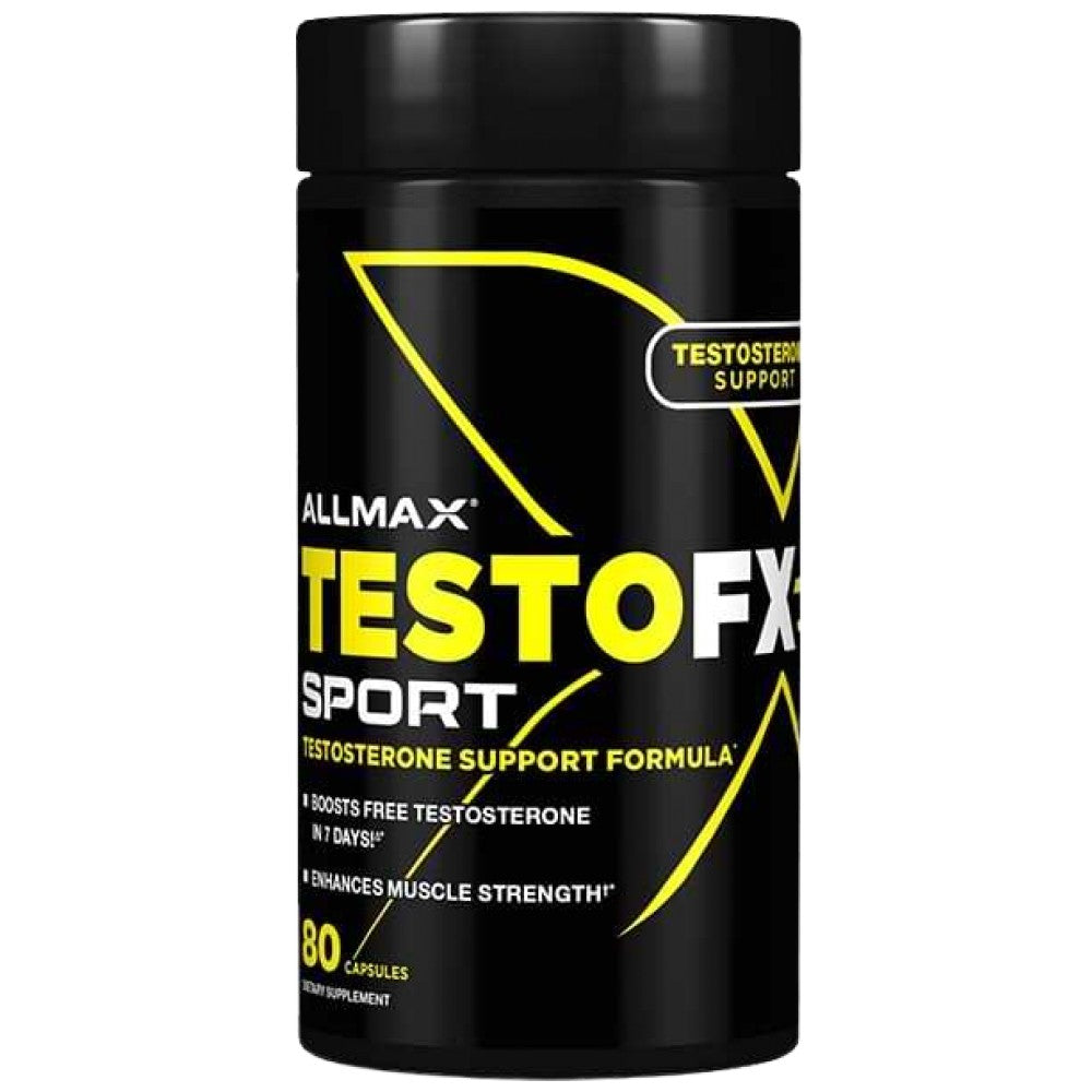 TestoFX Sport | with TribX90 + Fenugreek - 80 капсули - Feel You