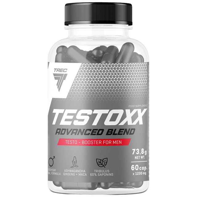 TestoXX Advanced Blend | Herbal Formula for Men - 60 капсули - Feel You