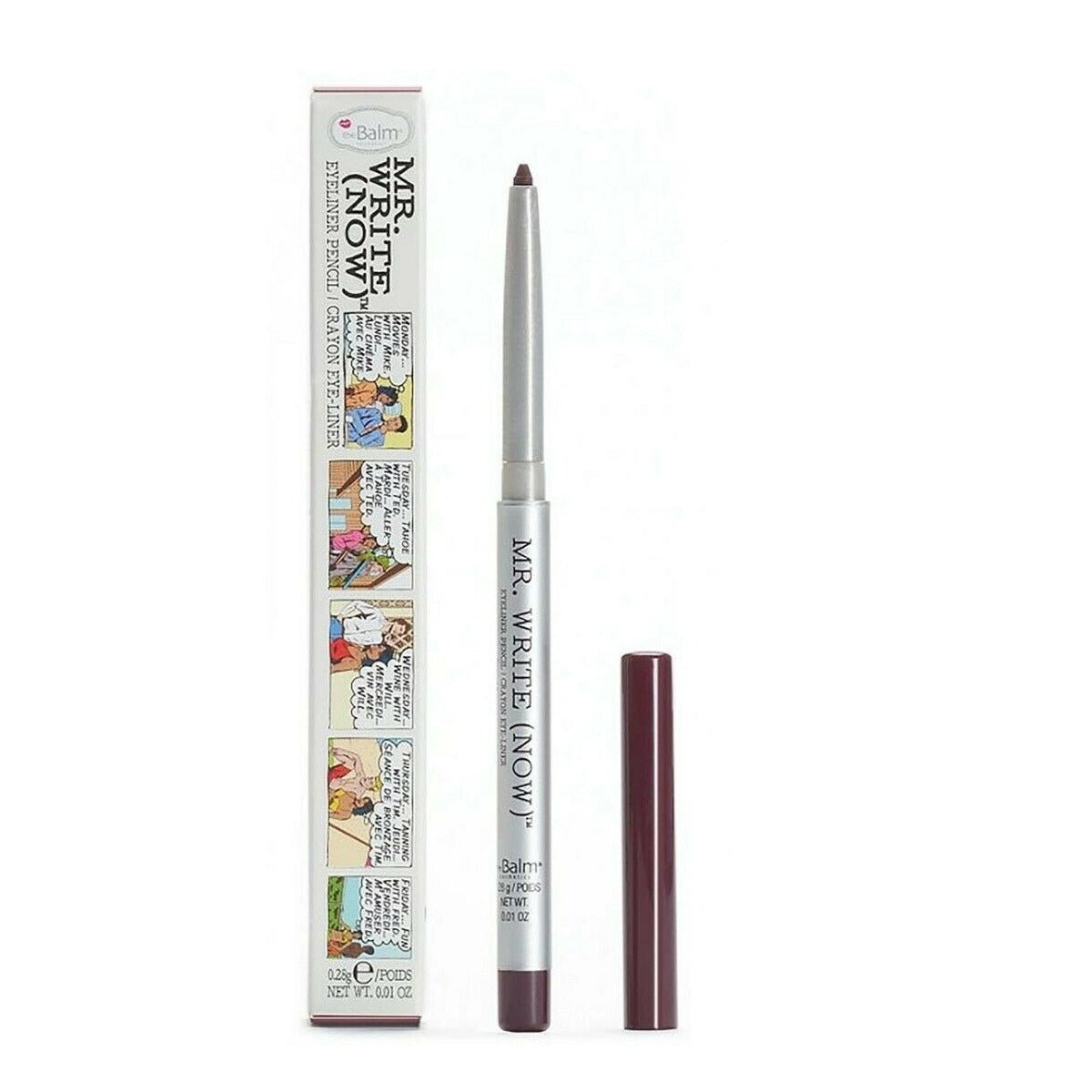 The Balm, Mr.Write(Now), Precision, Gel Pencil Eyeliner, B. Bordoeaux, 0.28 g - Feel You