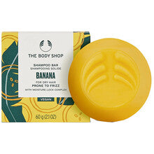 The Body Shop - Banana Shampoo Bar - Tuhý šampon pro krepaté vlasy - 60.0g - Feel You