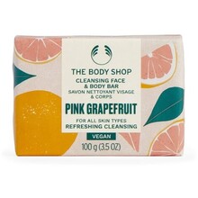 The Body Shop - Pink Grapefruit Cleansing Face & Body Bar - 100.0g - Feel You