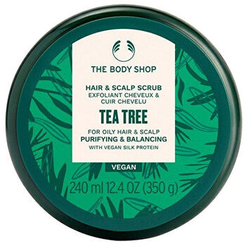 The Body Shop - Tea Tree Purifying & Balancing Hair & Scalp Scrub ( mastné vlasy a pokožka hlavy ) - Čisticí a vyrovnávající peeling - 240ml