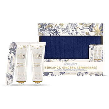 The Luxury Bathing Company - Body Care Gift Set ( bergamot, ginger & lemongrass ) - Feel You