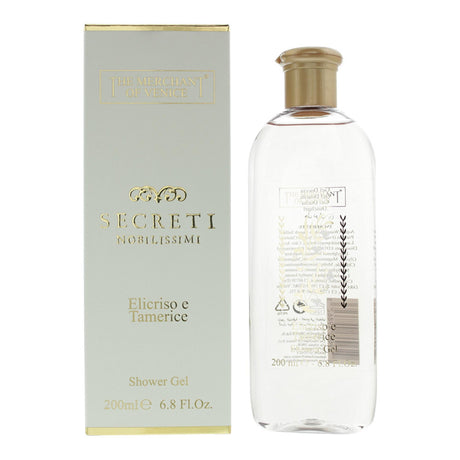 The Merchant Of Venice, Elicriso E Tamerice, Hydrating, Shower Gel, Body, All Skin Types, 200 ml - Feel You
