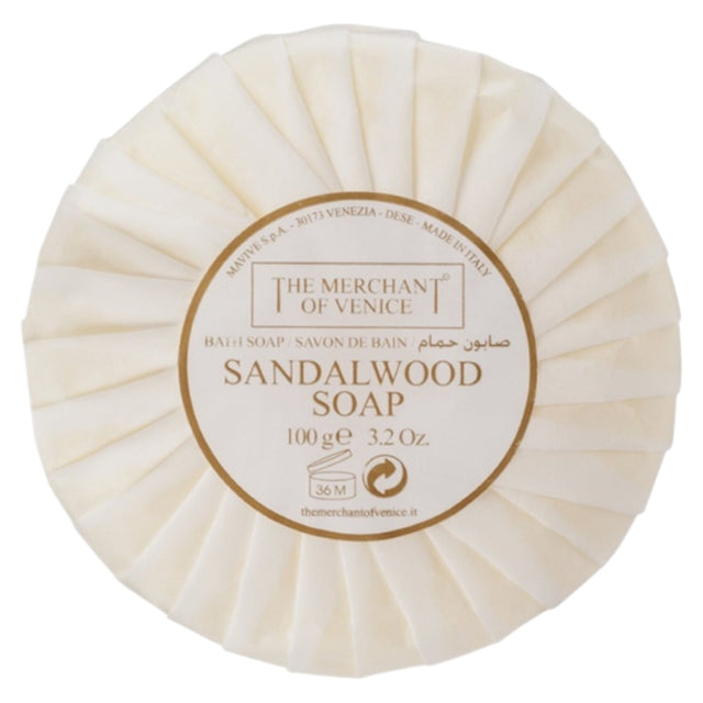 The Merchant Of Venice, Sandalwood, Soap Bar, Body, 100 g - Feel You