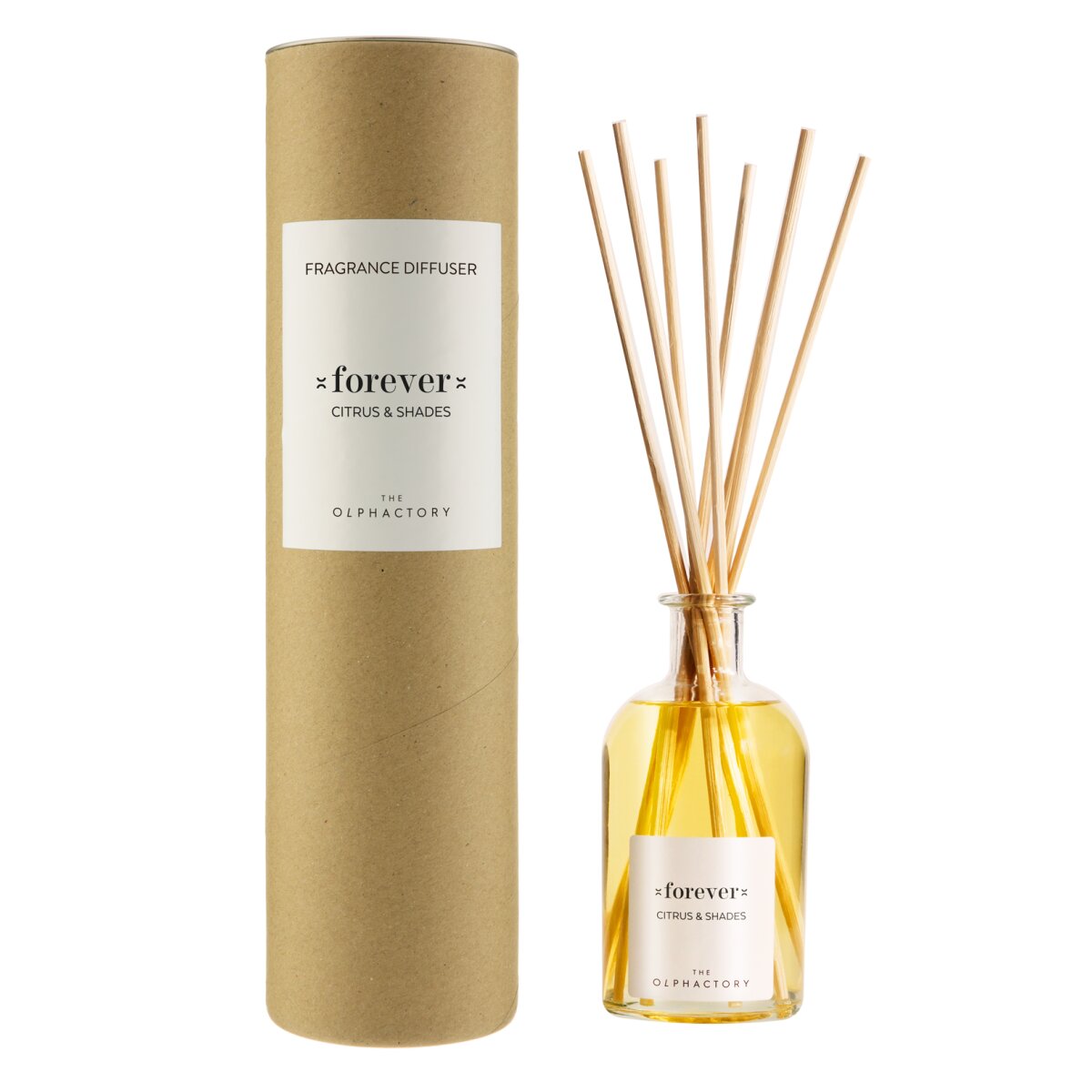 The Olphactory, Forever Citrus & Shades, Aroma Reed Diffuser, 100 ml *Tester - Feel You