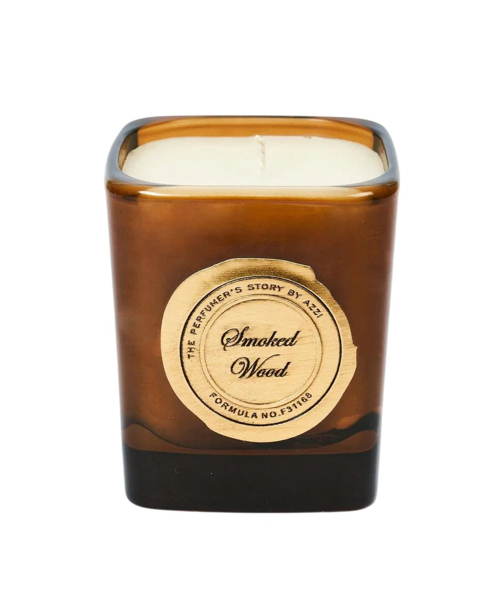 The Perfumer's Story By Azzi, Smoked Wood, Scented Candle, 180 g - Feel You