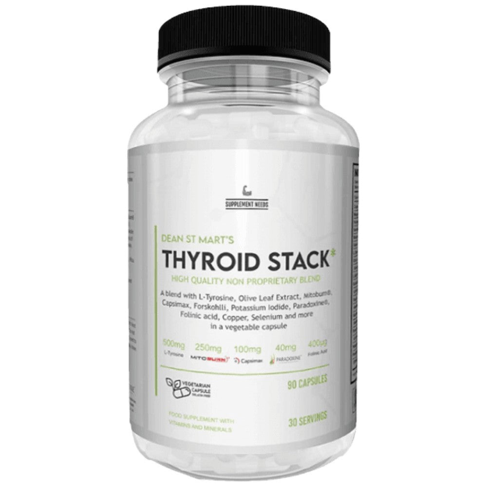 Thyroid Stack | with Guggul and Olive Leaf 90 капсули - Feel You