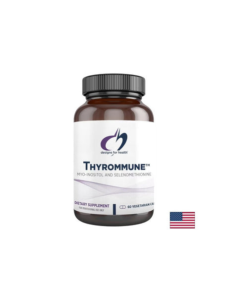 Thyrommune (Формула със селен и инозитол) – Хормонален баланс и подкрепа на щитовидната жлеза, 60 капсули - Feel You