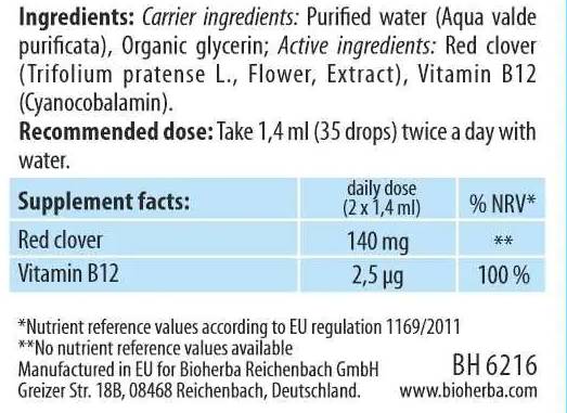 Tincture Red Clover - 50 мл - Feel You
