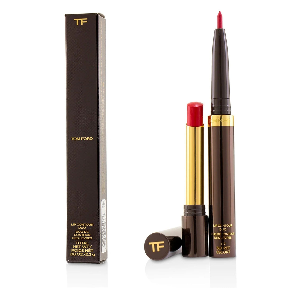 Tom Ford, Tom Ford, Double-Ended, Lip Liner, 07, Secret Escort, 2.2 g - Feel You