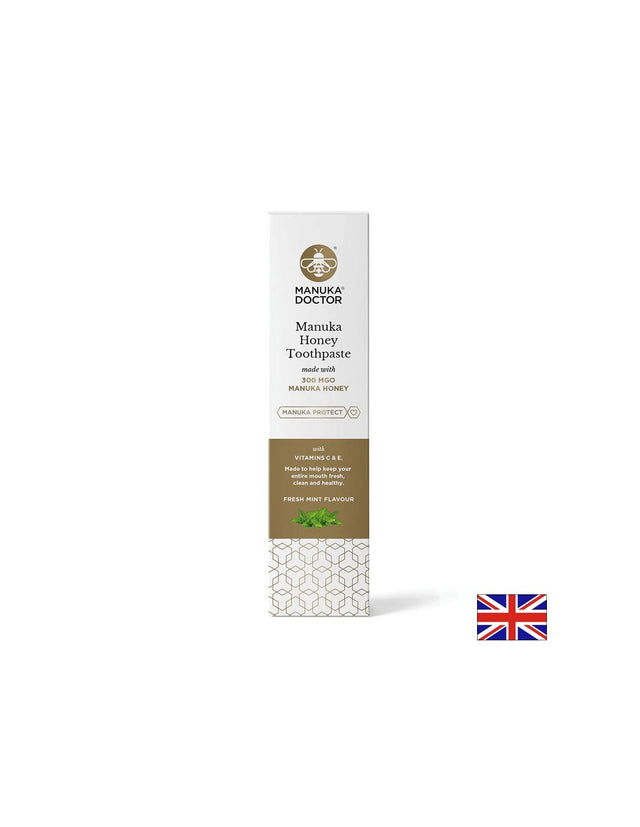 Toothpaste made with 300 MGO Manuka Honey - Паста за зъби с мед от манука, 100 ml - Feel You