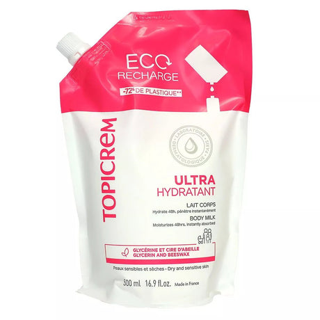 Topicrem, Ultra Hydratant, Moisturizing, Body Milk, Refill, Daily, 500 ml - Feel You