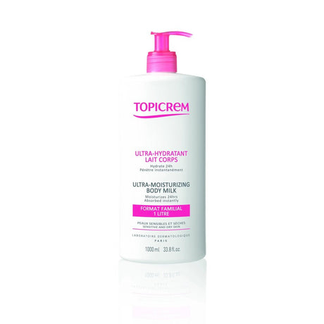 Topicrem - Ultra-Moisturizing Body Milk - Moisturizing body lotion - 1000ml - Feel You