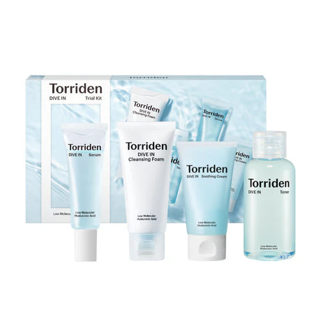 Torriden DIVE IN Trial Kit, 30 ml + 5 ml + 20 ml + 20 ml - Feel You