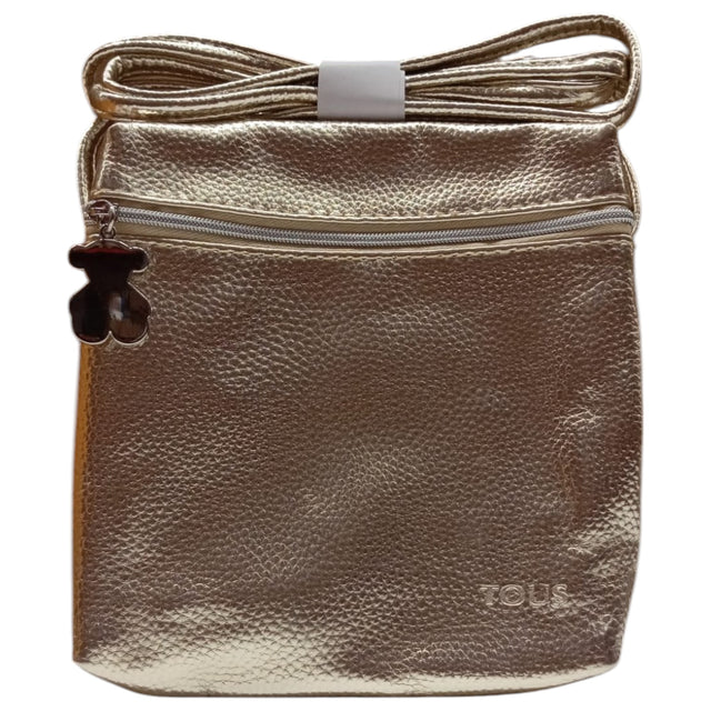 Tous, 15 Anniversary, Textile Bag, Shoulder Bag, Gold, For Women - Feel You