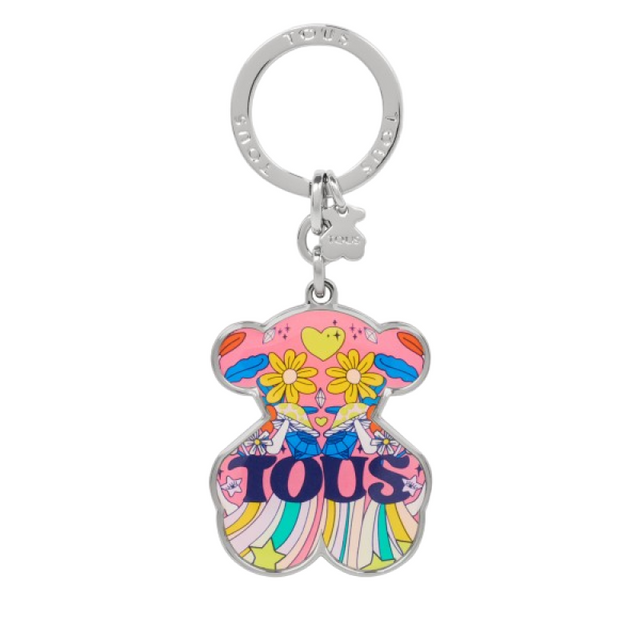 Tous, Magic Flowers Bear, Metal Keyring - Feel You