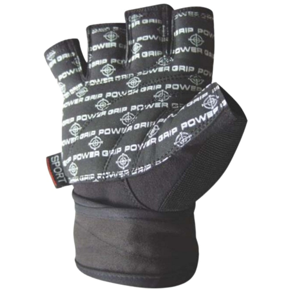 Training Gloves with Wristwraps | Power Grip - Black - Feel You