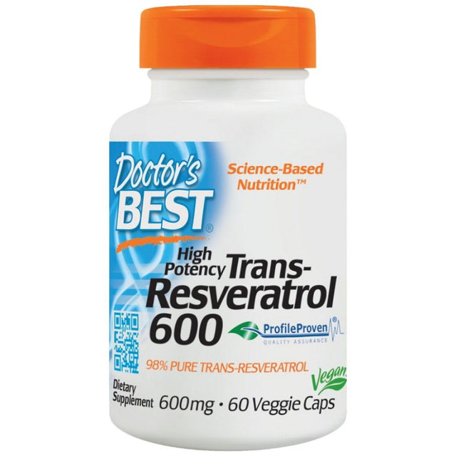 Trans-Resveratrol 600 mg - 60 капсули - Feel You