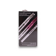 Travel Exclusive Set BareMinerals: Lash Domination, Volumizing, Mascara, Intense Black, 8.5 ml + Lash Domination, Volumizing, Mascara, Black, 8.5 ml + Lash Domination, Gel Pencil Eyeliner, Black, 0.6 ml - Feel You
