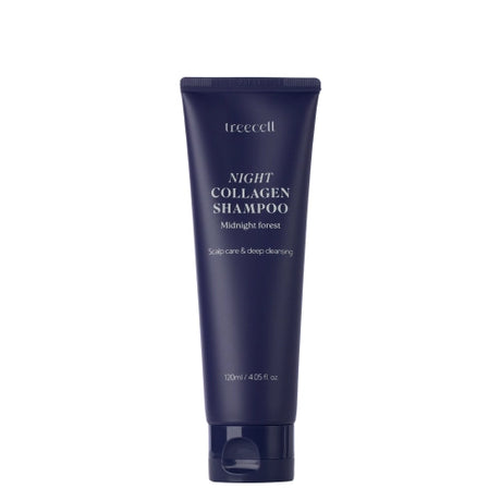 Treecell - Night Collagen Shampoo Midnight Forest - Strengthening Hair Shampoo with Collagen - 120ml - Feel You