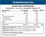 Tri-Magnesium Powder | Bisglycinate, Taurate & Citrate - 200 грама - Feel You