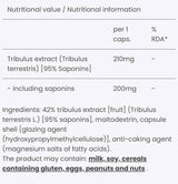 Tribido Max Tribulus 210 mg - 90 капсули - Feel You