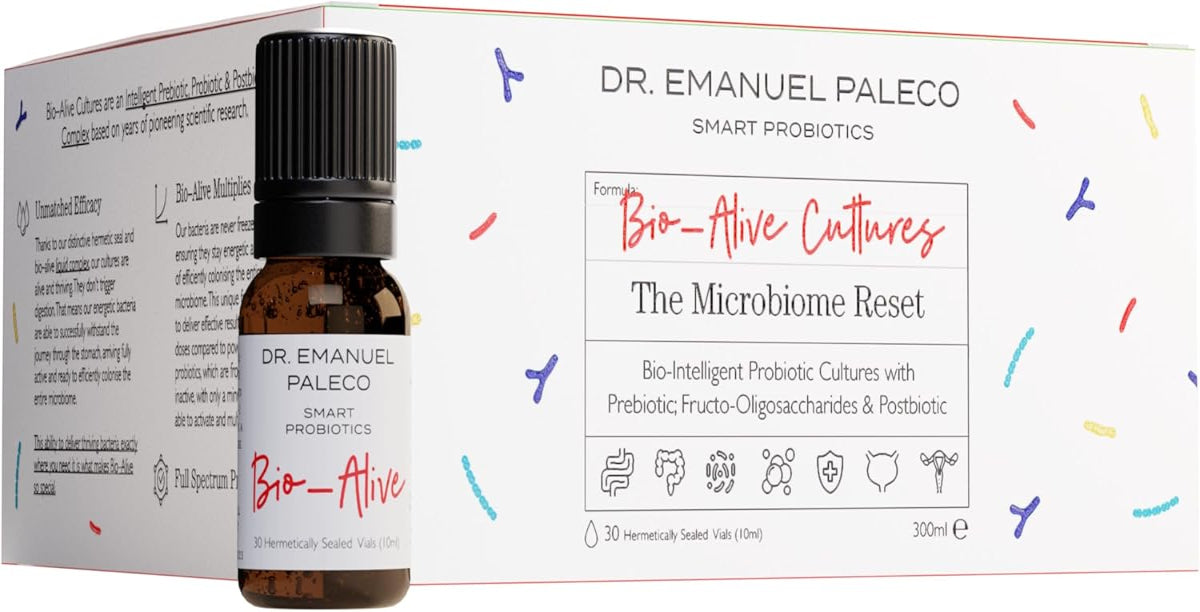 Tribiotic Bio–Alive® 300 CFU (пробиотик, пребиотик и постбиотик) 30 дози - Feel You