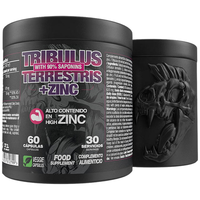 Tribulus Terrestris 750 mg + Zinc 10 mg - 60 капсули - Feel You