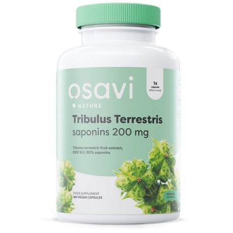 Tribulus Terrestris 90% | 200 mg Saponins - 180 капсули - Feel You