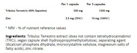 Tribulus Terrestris / 90 Caps - Feel You