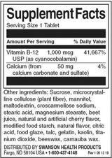 Triple Action B-12 1000 mcg - 90 Таблетки - Feel You