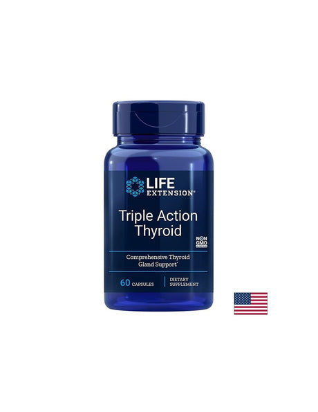 Triple Action Thyroid/ Тироидна подкрепа х 60 капсули - Feel You